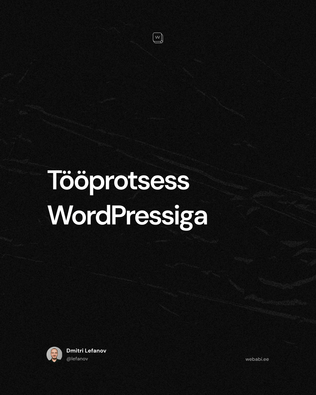 wordpress kodulehed arendus ja disain Webabi poolt